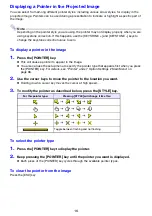 Предварительный просмотр 16 страницы Casio XJ-H1600 User Manual