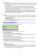 Предварительный просмотр 20 страницы Casio XJ-H1600 User Manual