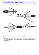 Предварительный просмотр 47 страницы Casio XJ-H1600 User Manual