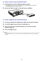 Предварительный просмотр 20 страницы Casio XJ-M145 Function Manual