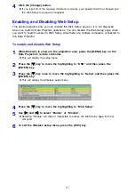 Предварительный просмотр 67 страницы Casio XJ-S30 - 2 Function Manual