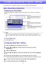 Предварительный просмотр 11 страницы Casio XJ-S30 - XGA DLP Projector User Manual