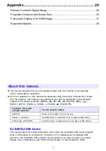 Preview for 4 page of Casio XJ-S31 - XGA DLP Projector User Manual