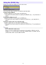 Preview for 10 page of Casio XJ-S31 - XGA DLP Projector User Manual