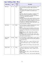 Preview for 23 page of Casio XJ-S31 - XGA DLP Projector User Manual