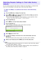 Предварительный просмотр 17 страницы Casio XJ-S32 - XGA DLP Projector User Manual