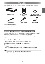 Preview for 9 page of Casio XJ-S33 series User Manual