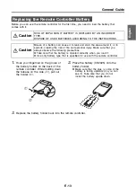 Preview for 13 page of Casio XJ-S33 series User Manual