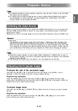 Preview for 23 page of Casio XJ-S33 series User Manual