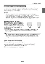 Preview for 25 page of Casio XJ-S33 series User Manual