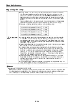 Preview for 30 page of Casio XJ-S33 series User Manual