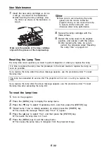 Preview for 32 page of Casio XJ-S33 series User Manual