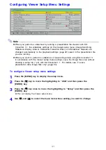 Предварительный просмотр 41 страницы Casio XJ-S36 - XGA DLP Projector Function Manual