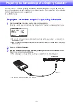 Предварительный просмотр 59 страницы Casio XJ-S36 - XGA DLP Projector Function Manual