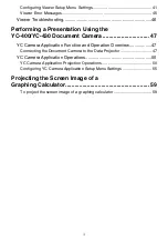 Preview for 3 page of Casio XJ-S37 - XGA DLP Projector Function Manual