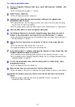 Preview for 20 page of Casio XJ-S37 - XGA DLP Projector Function Manual