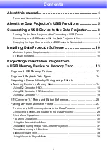 Preview for 2 page of Casio XJ-S38 series User Manual