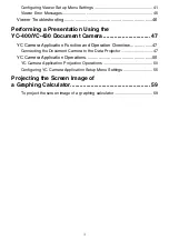 Preview for 3 page of Casio XJ-S38 series User Manual