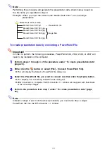 Preview for 21 page of Casio XJ-S38 series User Manual