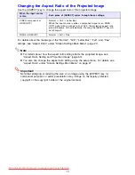 Preview for 12 page of Casio XJ-S43W - WXGA DLP Projector User Manual