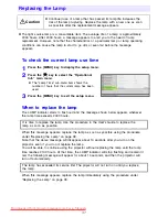 Preview for 37 page of Casio XJ-S43W - WXGA DLP Projector User Manual