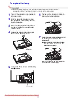 Preview for 39 page of Casio XJ-S43W - WXGA DLP Projector User Manual