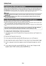 Preview for 9 page of Casio XJ-SK650 Setup Manual