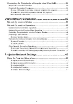 Предварительный просмотр 4 страницы Casio XJ-UT310WN Network Function Manual