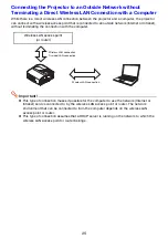 Предварительный просмотр 25 страницы Casio XJ-UT310WN Network Function Manual