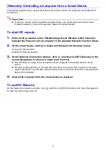 Preview for 7 page of Casio XJ-UT311WN SERIES Network Connection Manual