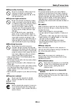 Preview for 5 page of Casio XJ-V1 Manual