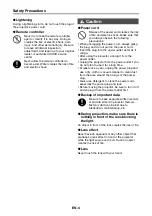 Preview for 6 page of Casio XJ-V1 Manual