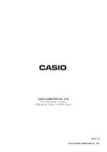 Preview for 20 page of Casio XJ-V1 Manual