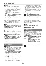 Preview for 4 page of Casio XJ XJ-360 XJ-360 User Manual