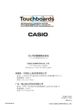 Preview for 36 page of Casio YA-S10 Setup Manual