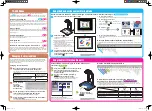 Предварительный просмотр 2 страницы Casio YC-430 - Document Camera Quick Manual