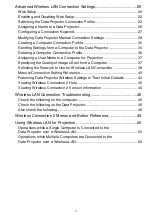 Preview for 3 page of Casio YW-2L - Wireless LAN For Projector Connecting Manual