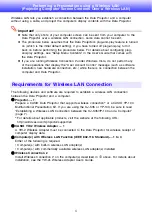 Preview for 6 page of Casio YW-2L - Wireless LAN For Projector Connecting Manual