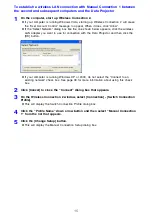 Preview for 15 page of Casio YW-2L - Wireless LAN For Projector Connecting Manual