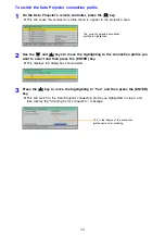 Preview for 24 page of Casio YW-2L - Wireless LAN For Projector Connecting Manual