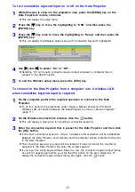 Preview for 28 page of Casio YW-2L - Wireless LAN For Projector Connecting Manual