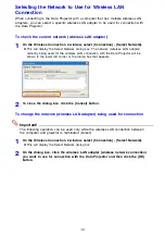 Preview for 38 page of Casio YW-2L - Wireless LAN For Projector Connecting Manual