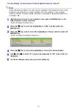 Preview for 53 page of Casio YW-2L - Wireless LAN For Projector Connecting Manual