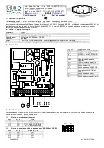 Preview for 5 page of Casit EQSER30E Manual