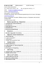 Предварительный просмотр 2 страницы CASO DESIGN 1327 Instruction Manual