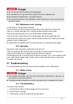 Предварительный просмотр 41 страницы CASO DESIGN 1327 Instruction Manual