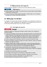 Предварительный просмотр 59 страницы CASO DESIGN 1327 Instruction Manual