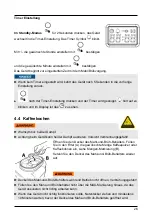 Предварительный просмотр 26 страницы CASO DESIGN 1848 Original Operating Manual