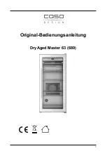 CASO DESIGN 689 Original Operating Manual preview