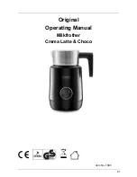 Preview for 21 page of CASO DESIGN Crema Latte & Choco Operating Manual